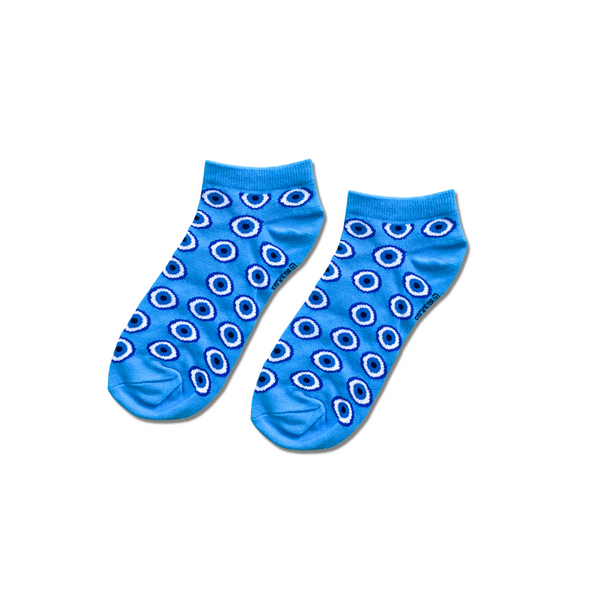 Blue Eyes cool ankle socks by Socks Up UAE