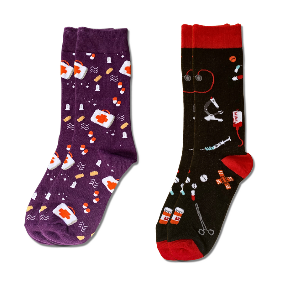 Nursing pack half crew socks design, Socks Up UAE