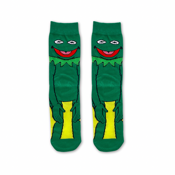 Frog funky half crew socks by Socks Up UAE