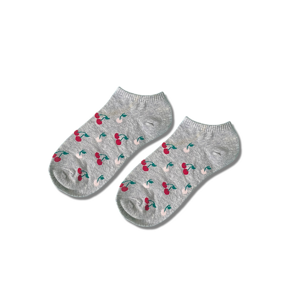 Cherries cool crew socks by Socks Up UAE