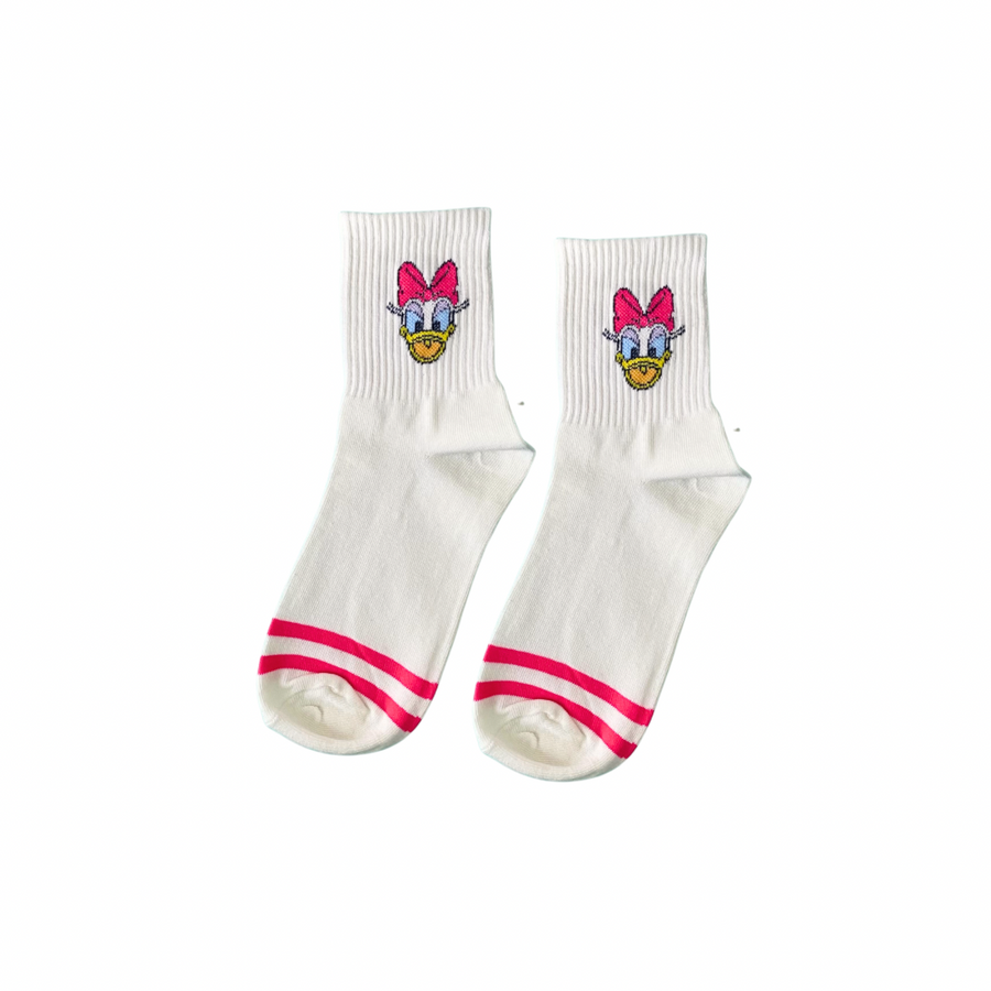 Daisy Duck – Mid cut crew | Socks Up