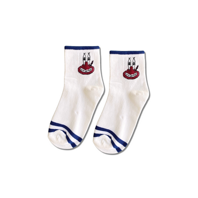 Mr. Krabs White Mid Crew