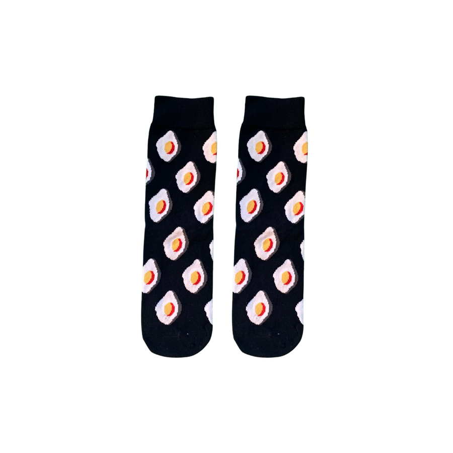 Eggs – half-crew socks | Socks Up