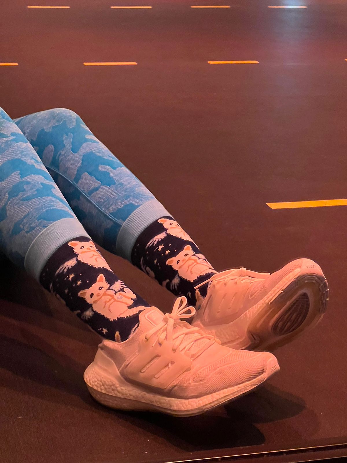 Shop Cat Design Crew Socks