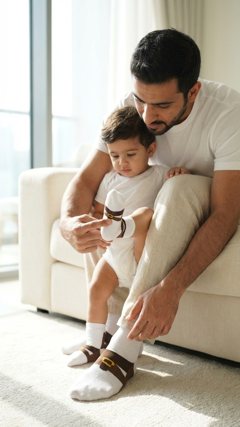 Matching Na’al Set – Adult & Baby | Socks Up