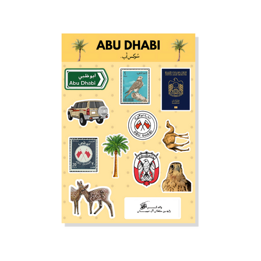 Abu Dhabi Sticker Sheet