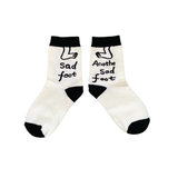 The sad foot – Mid cut crew | Socks Up