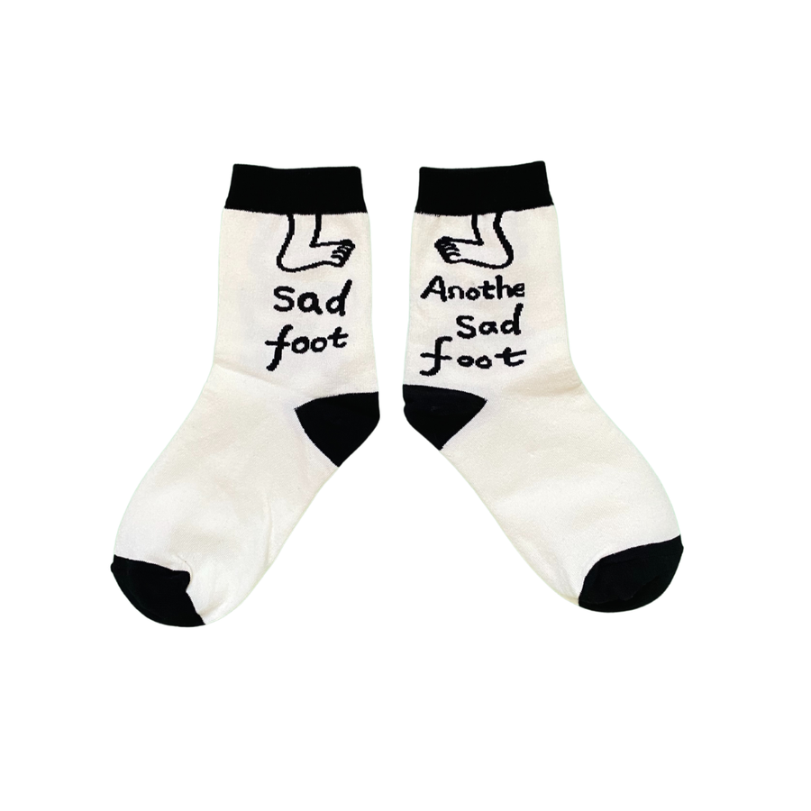 The sad foot – Mid cut crew | Socks Up