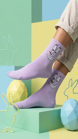 Mr. Krabs – half-crew socks | Socks Up