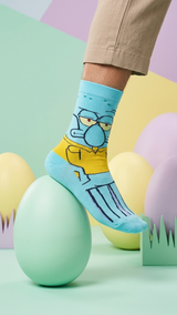 Squidward – half-crew socks | Socks Up
