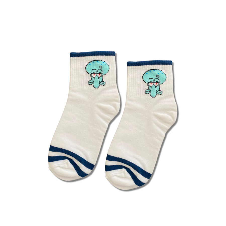 Squidward – Mid cut crew | Socks Up