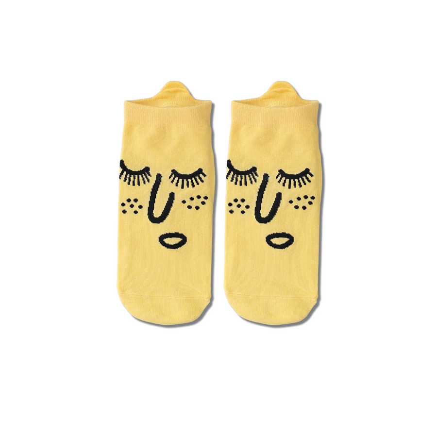 Yellow Face | Socks Up