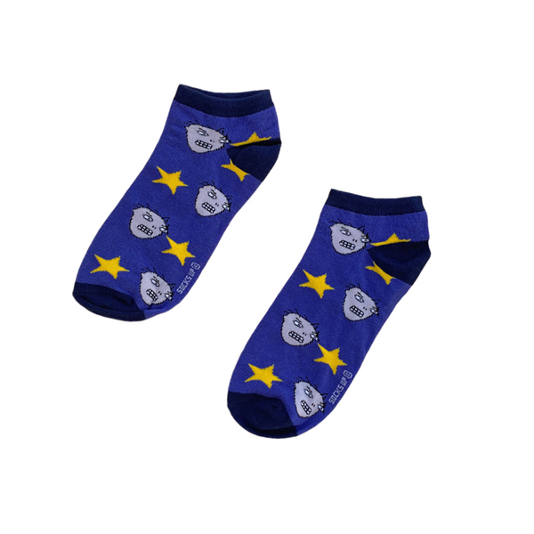 Wayne fun ankle socks by Socks Up UAE