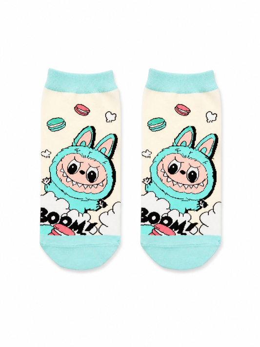 Labubu #5 patterned socks from Socks Up UAE