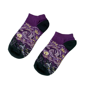 Starry Night Purple Ankle