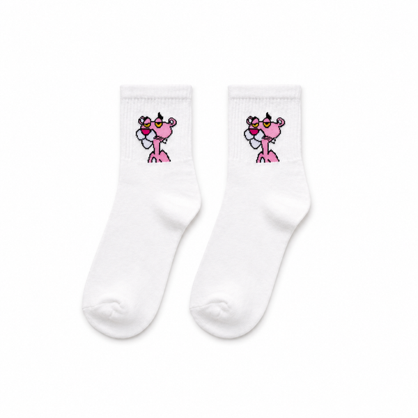 Pink Panther printed socks from Socks Up UAE