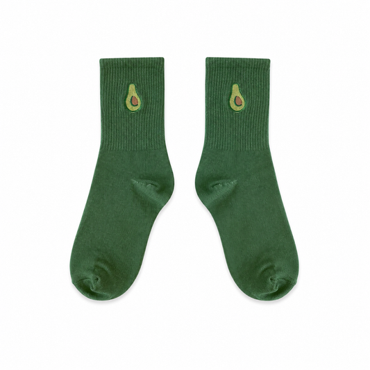 Colourful avocado patterned socks from Socks Up UAE
