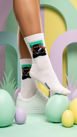 Catlisa – half-crew socks | Socks Up