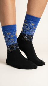 Starry Night – half-crew socks | Socks Up