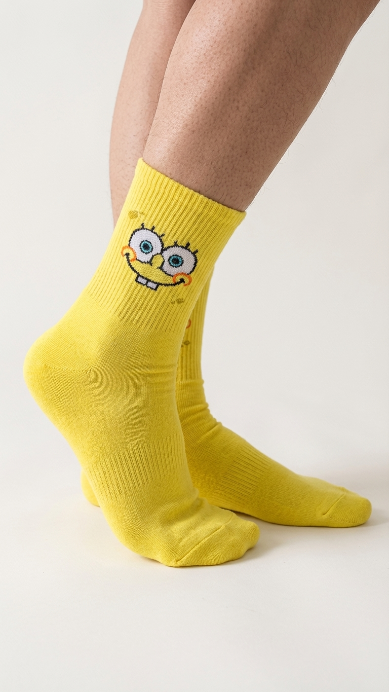 SpongeBob – half-crew socks | Socks Up