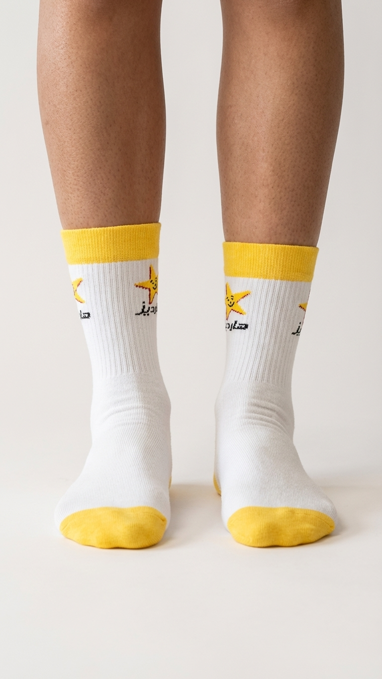 Hardee's – half-crew socks | Socks Up