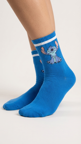 Stitch Vibes – Mid cut crew | Socks Up