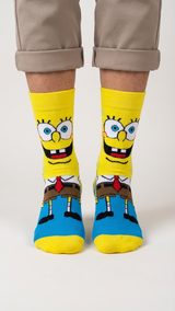 Classic SpongeBob – half-crew socks | Socks Up