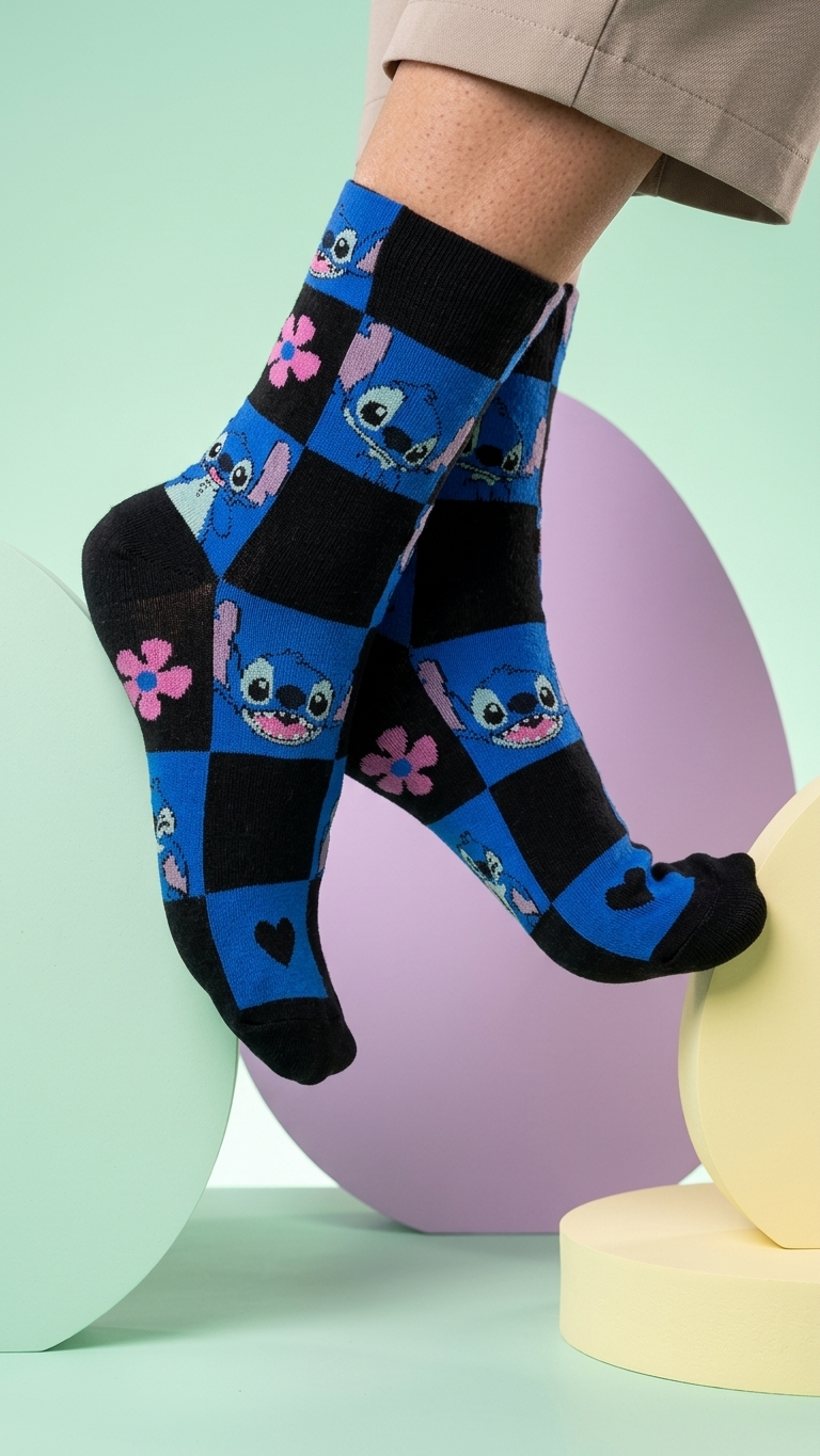 Stitch Checkered | Socks Up