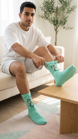 Squidward – half-crew socks | Socks Up