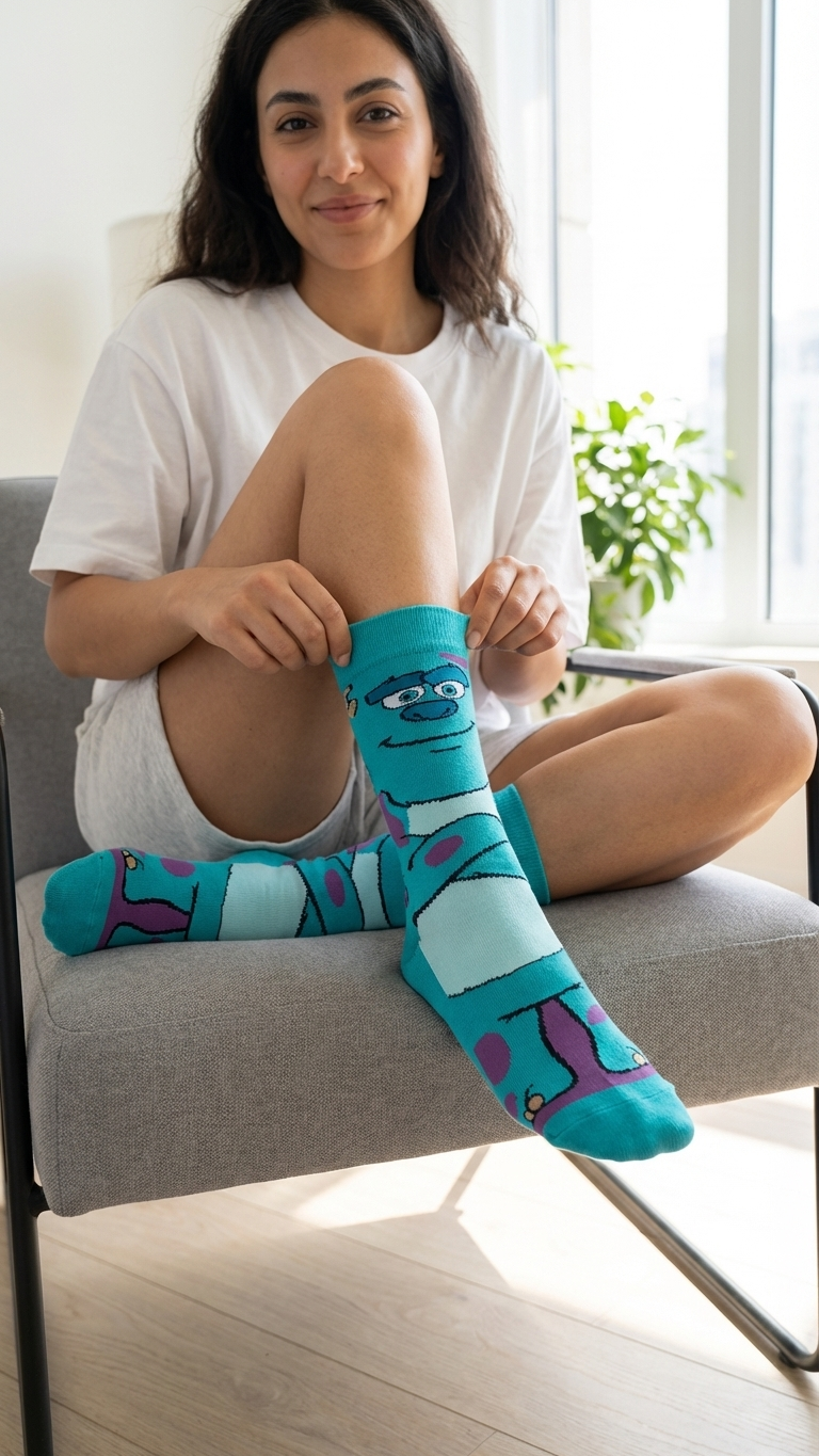 James P. Sullivan – half-crew socks | Socks Up