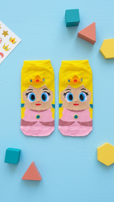 Princess Peach – Ankle Socks | Socks Up