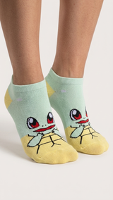 Pair of Squirtle character socks, Socks Up UAE