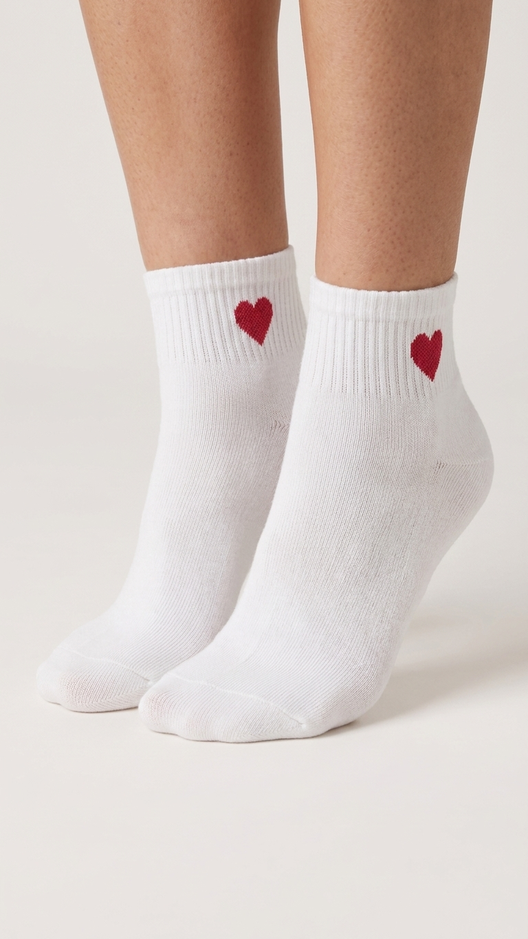 Pair of Heart fun socks, Socks Up UAE