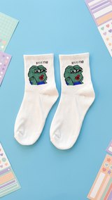 Kiss Me crew socks colourful design, Socks Up UAE