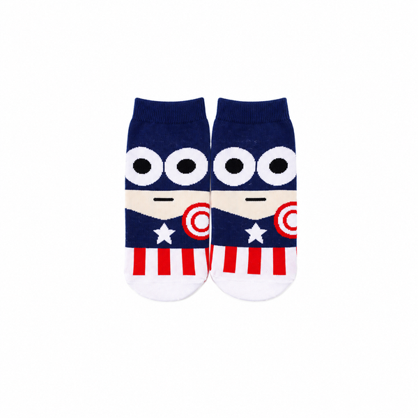 Captain America themed socks displayed at Socks Up UAE