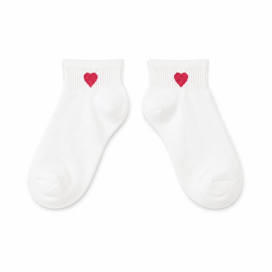 Colourful heart pattern socks from Socks Up UAE