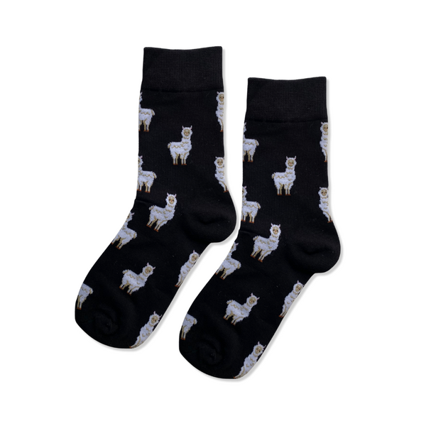 Alpaca Vibes – Mid cut crew | Socks Up