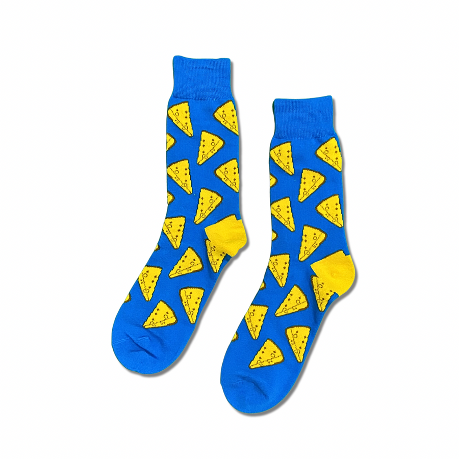 Cheese – half-crew socks | Socks Up