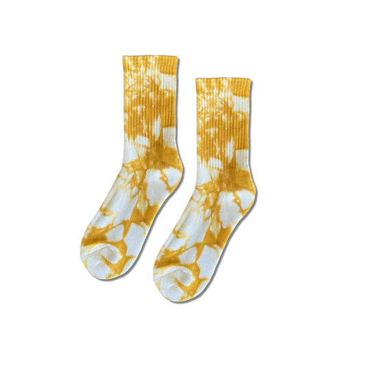 Tie dye yellow