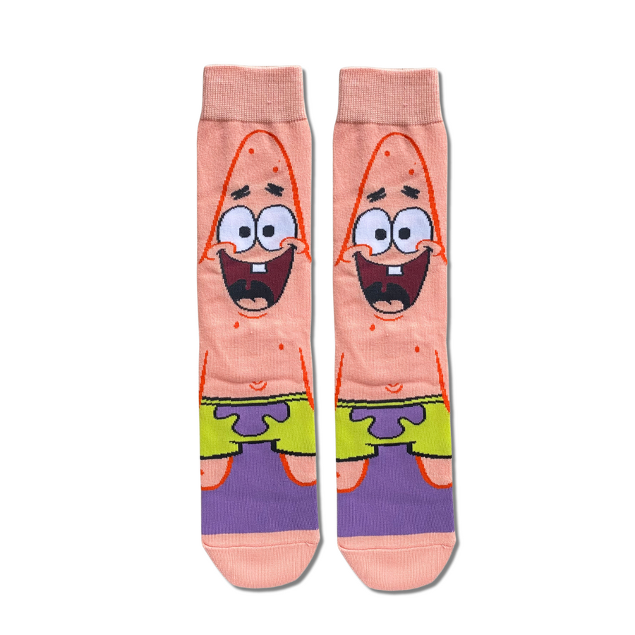 Patrick Star – half-crew socks | Socks Up
