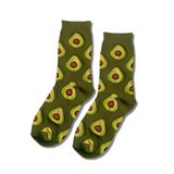 Avocado – Mid cut crew | Socks Up