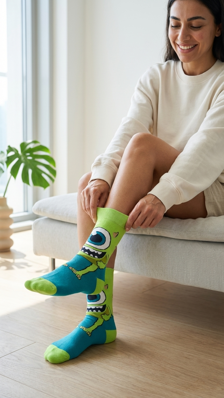 Mike – half-crew socks | Socks Up