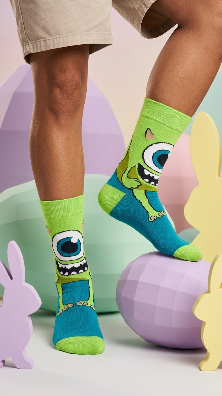 Mike – half-crew socks | Socks Up
