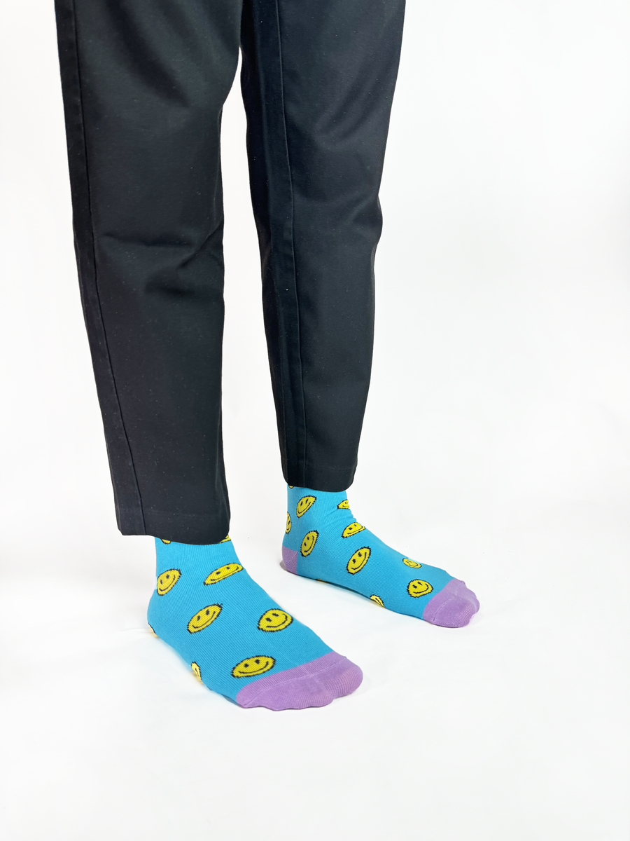 Smiles – half-crew socks | Socks Up