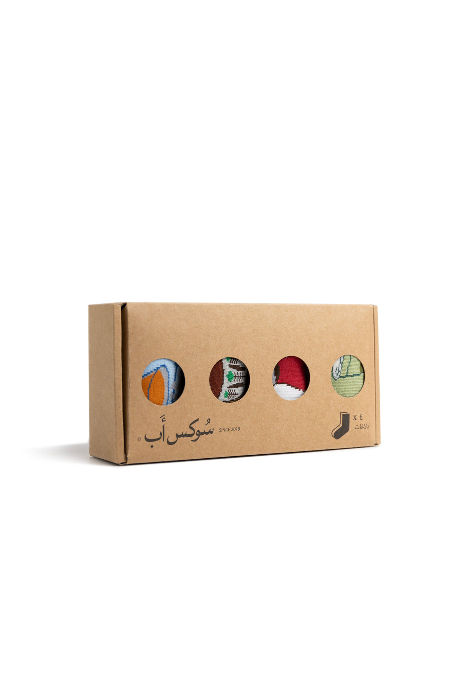 4-Sock Window Box – Gift | Socks Up