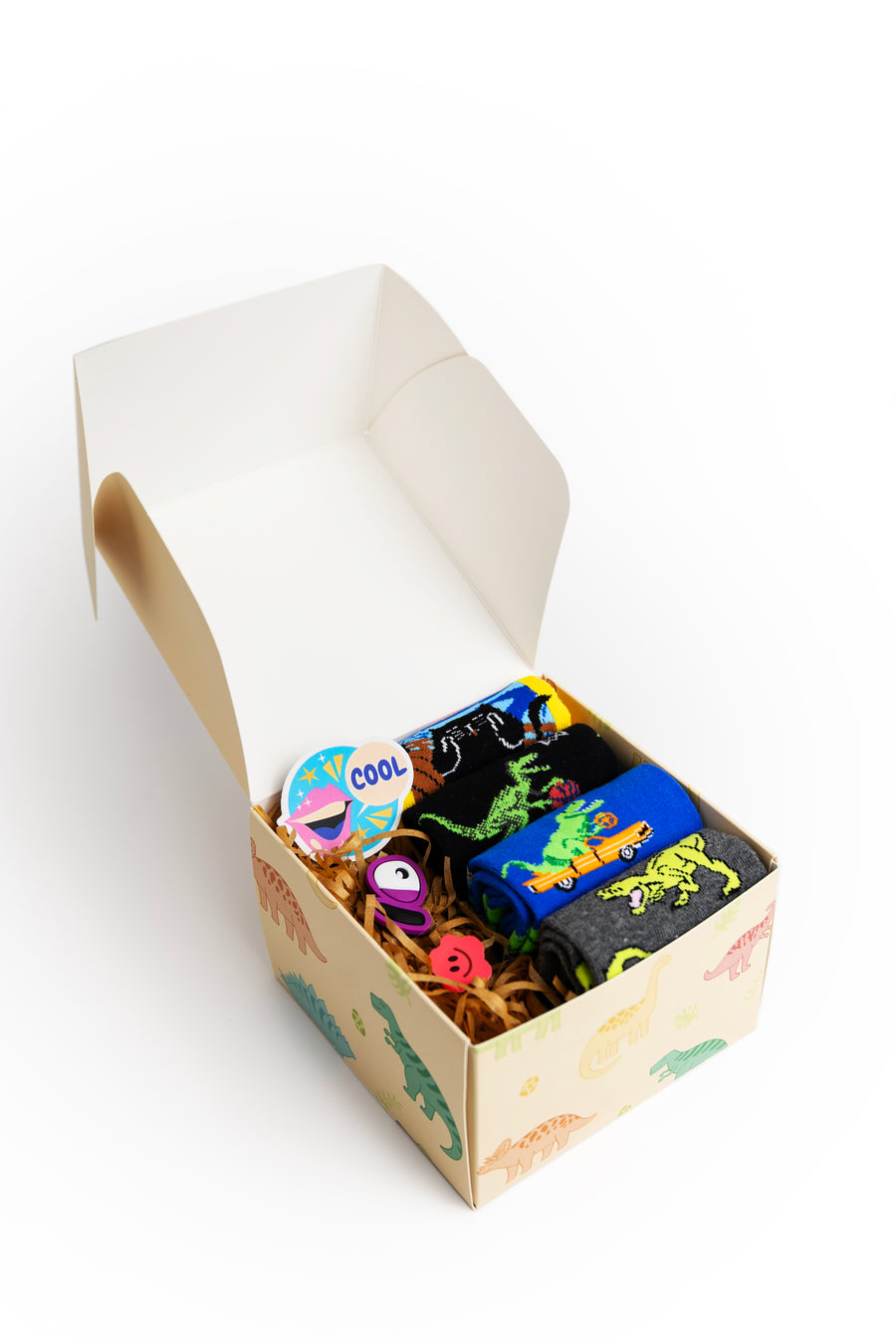Dino Adventure Box – Gift | Socks Up