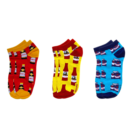 3-Pack Traditional Ankle Socks Collection