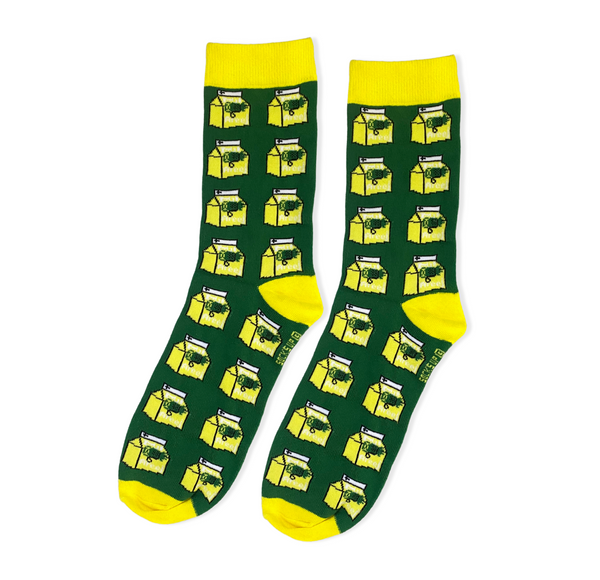 Areej Pineapple Socks - Fun & Comfortable Pineapple Design | SocksUp – half-crew socks | Socks Up