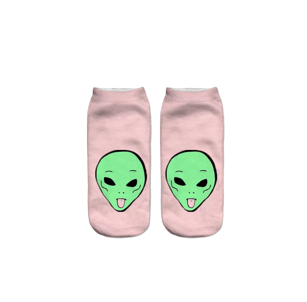 Alien Socks - Fun & Unique Designs | SocksUp – Ankle Socks | Socks Up