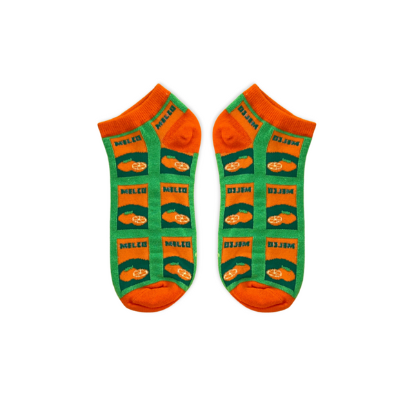 Melco Orange Ankle socks character design, Socks Up UAE